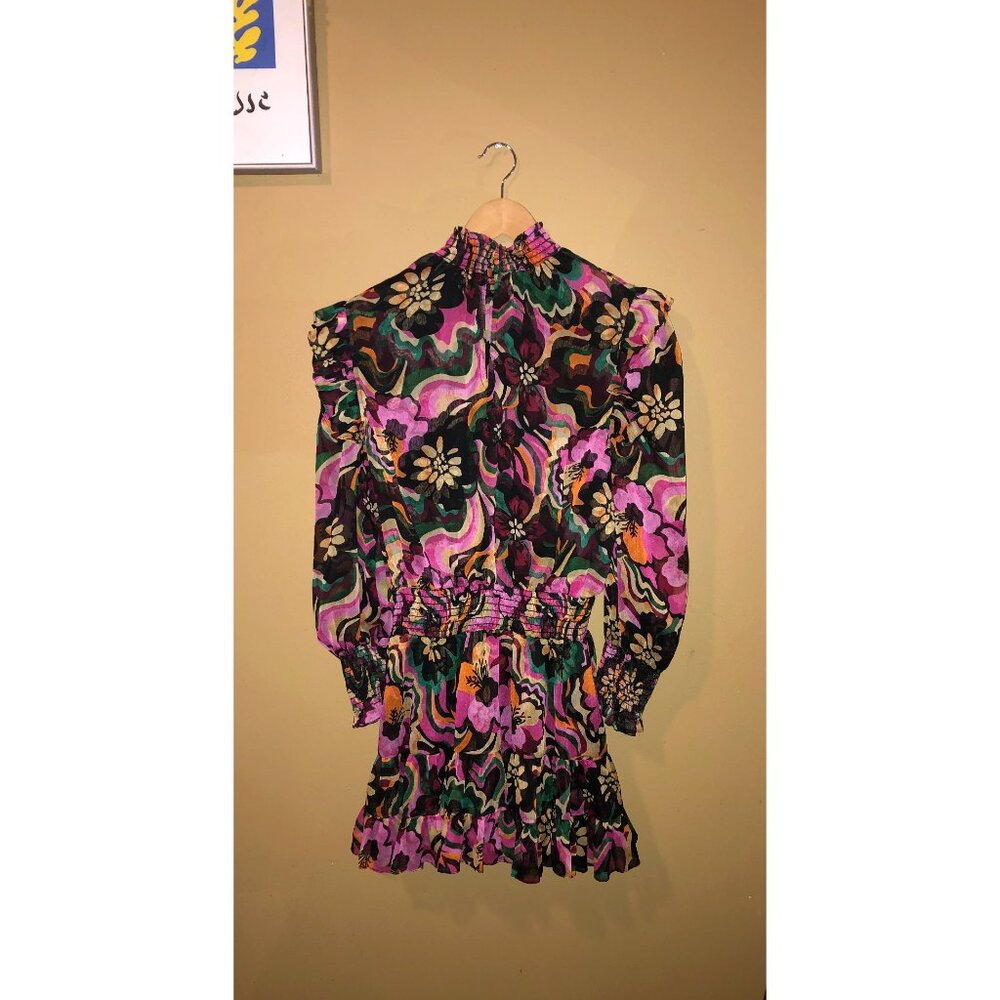 MISA Los Angeles Revolve flora groove Gianna dress - Picture 7 of 9
